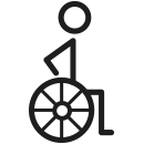 Icono de accesible a minusválidos